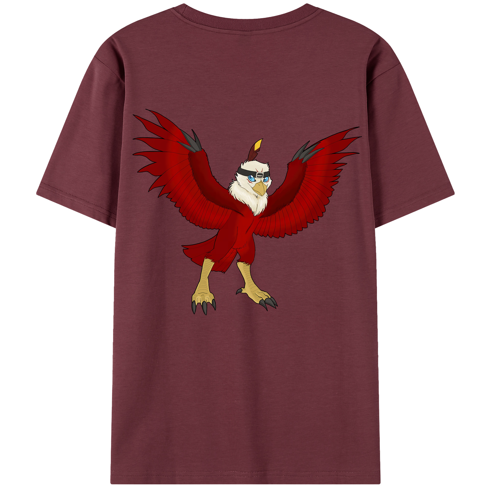 （画像用） Digimon デジタルモンスター/デジモン 綿100％半袖Tシャツ（背面プリント）